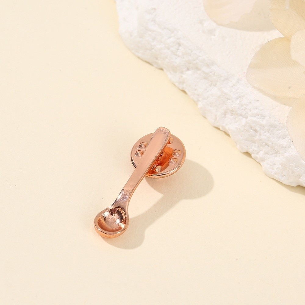Vintage Collectible Pins - Gift Cute Design Spoon Brooch Small