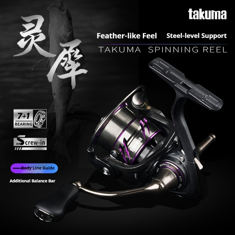 Developing Tank Reel - Takuma-Lingxi 3000s Lightweight Spinning Wheel Metal