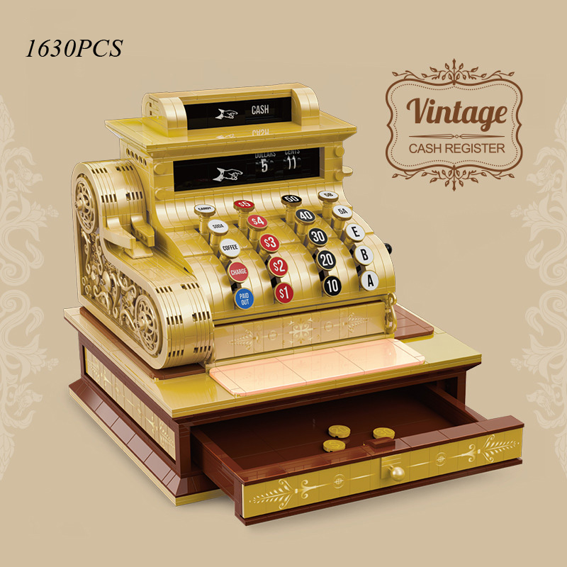 Vintage Collectible Toys - Creative Classic Vintage Retro Cash Register