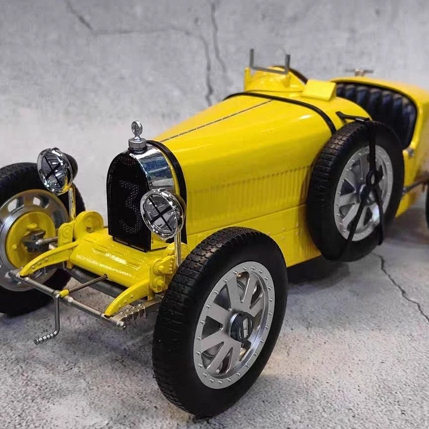 Vintage Collectible Model Cars - NOREV 1/12 Bugatti T35 Convertible Classic