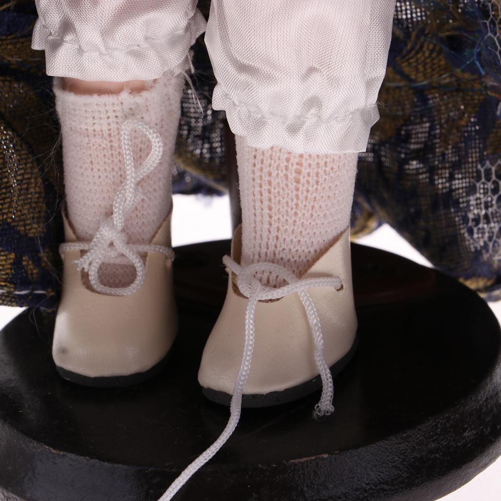 Vintage Collectible Porcelain Dolls - Victorian Porcelain Doll 30cm Vintage Ceramics