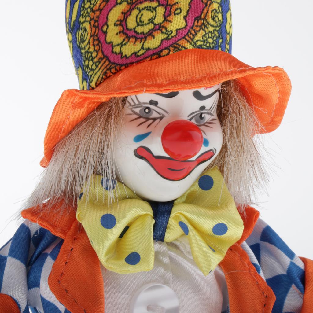 Ceramic Porcelain Jester Clown - огляд і ціна Vintage Collectible Porcelain Dolls