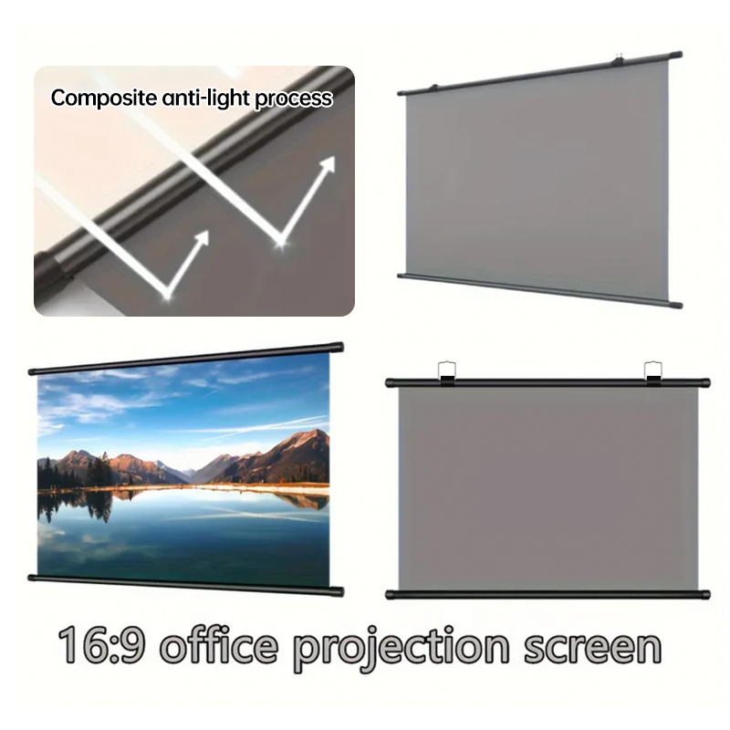 Projector Screen Wall Mounted  - огляд і ціна Slide Film 120