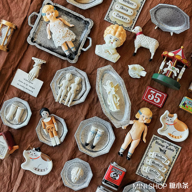 Miniature Vintage Doll Set, Ha - огляд і ціна Vintage Collectible Dolls