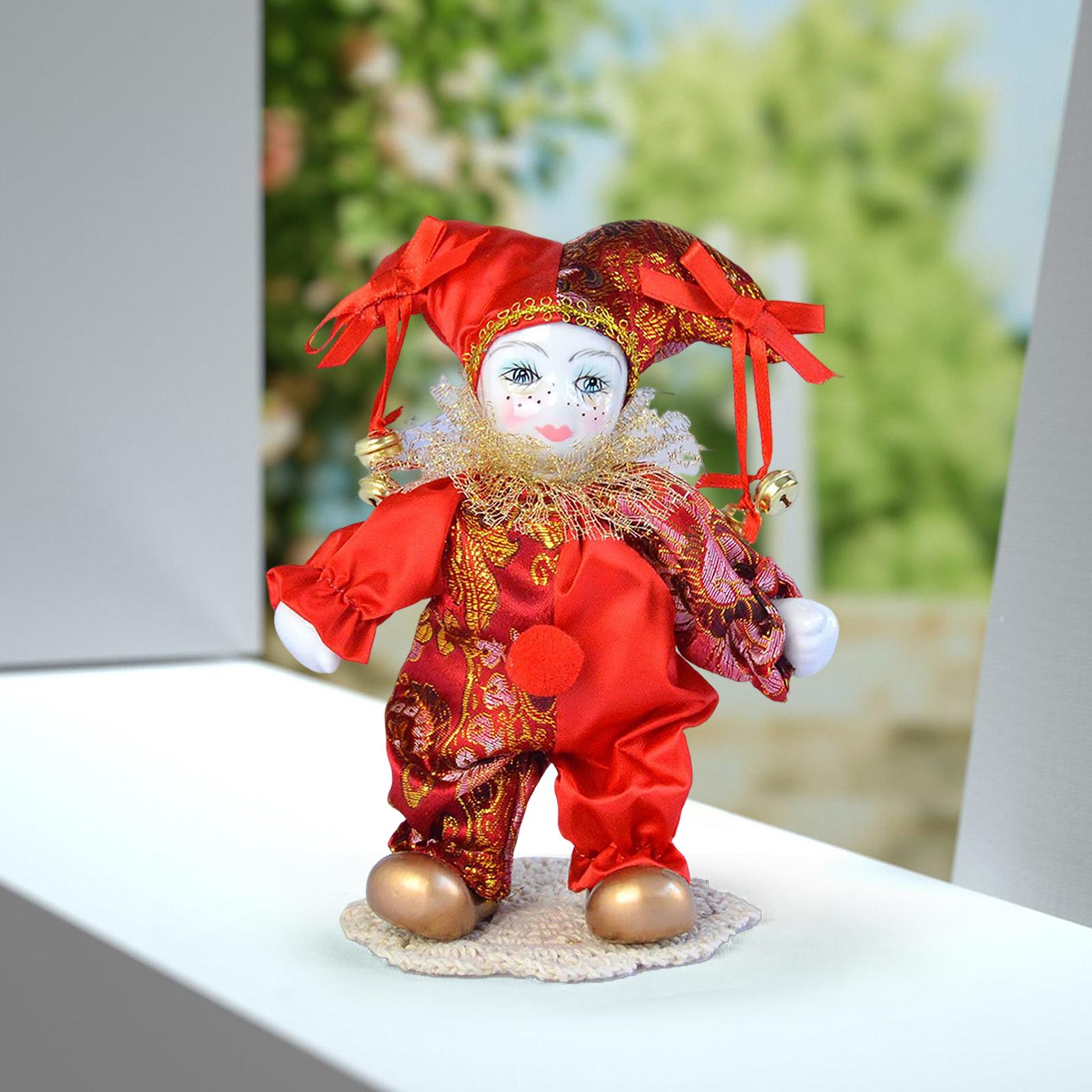 Vintage Harlequin Doll Antique - огляд і ціна Vintage Collectible Porcelain Dolls
