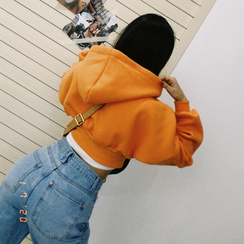 Cropped Zip Up Hoodies Women S - огляд і ціна Vintage Zip Hoodie