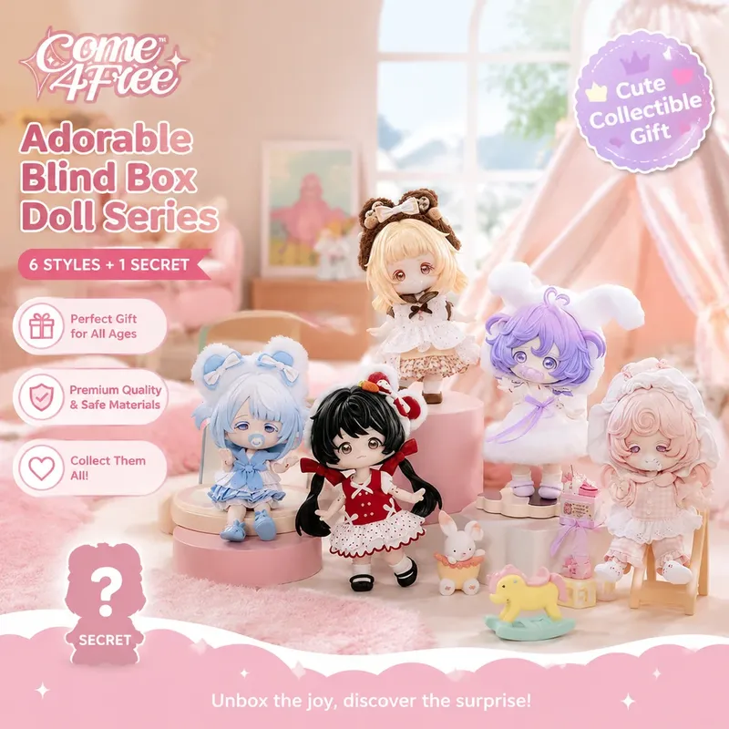Come4free Blind Box Series Bjd - огляд і ціна Collectible & Vintage Dolls For Wedding