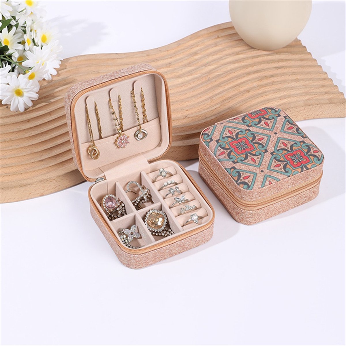 [N84R] 4PCS Vintage Cork Jewel - огляд і ціна Vintage Necklace