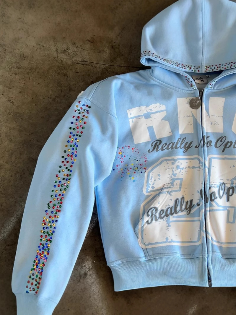 Autumn vintage new style hot b - огляд і ціна Vintage Zip Hoodie