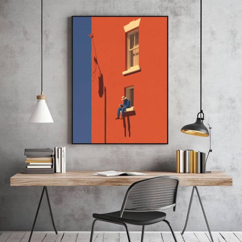 Vintage Minimalist Abstract Wa - огляд і ціна Vintage Collectible Toys