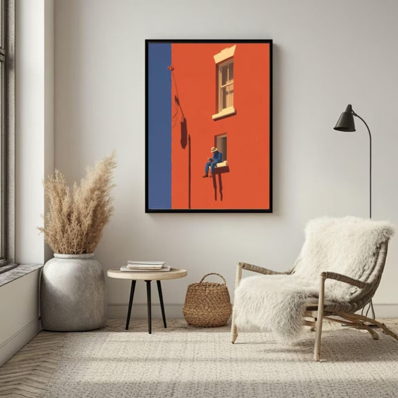 Vintage Minimalist Abstract Wa - огляд і ціна Vintage Collectible Toys