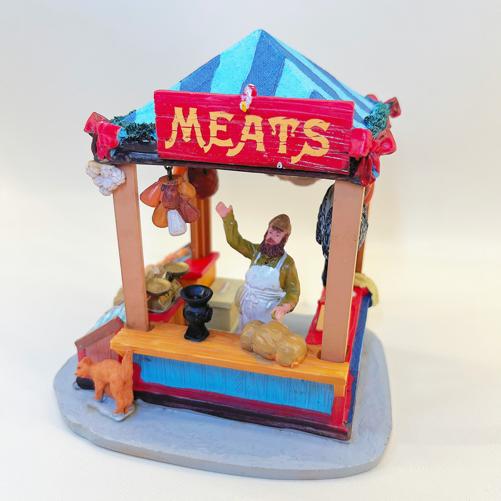 Vintage European Butcher Meat  - огляд і ціна Vintage Collectible Market