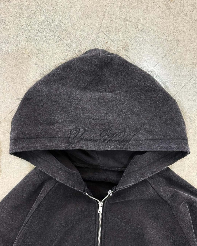 Y2K harajuku Gothic Letter Pri - огляд і ціна Vintage Zip Hoodie