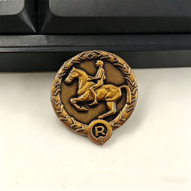 German Young Horseman Badge Ge - огляд і ціна Vintage Collectible Pins