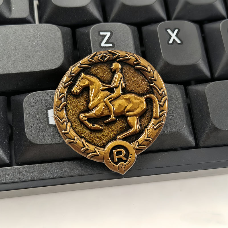 German Young Horseman Badge Ge - огляд і ціна Vintage Collectible Pins