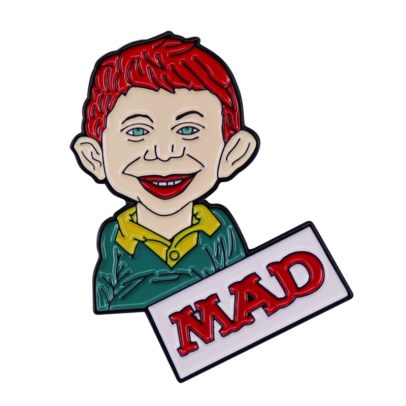 MAD Magazine Alfred E. Neuman  - огляд і ціна Vintage Collectible Pins