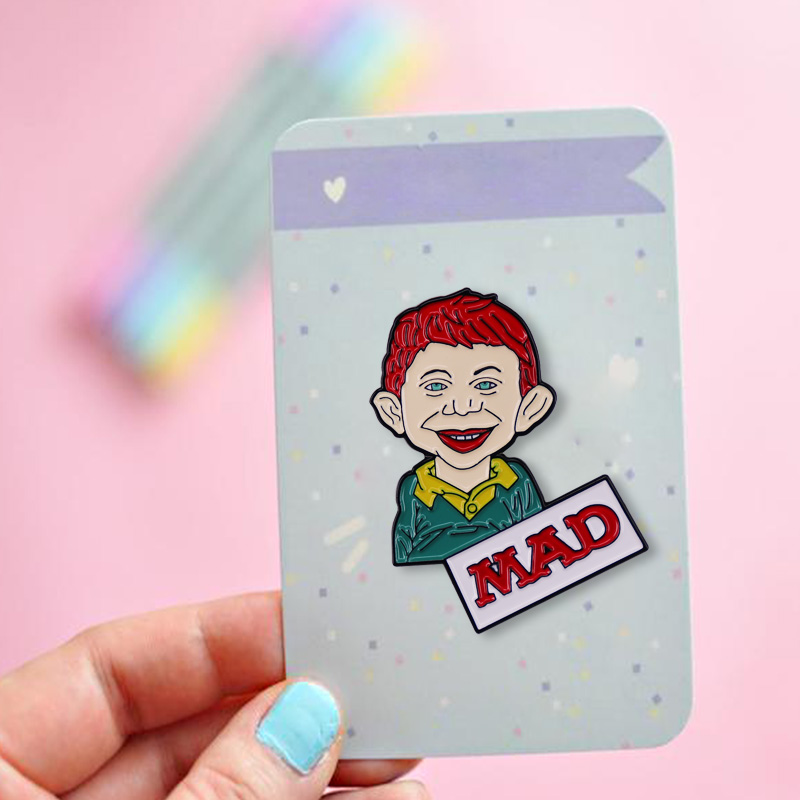 MAD Magazine Alfred E. Neuman  - огляд і ціна Vintage Collectible Pins