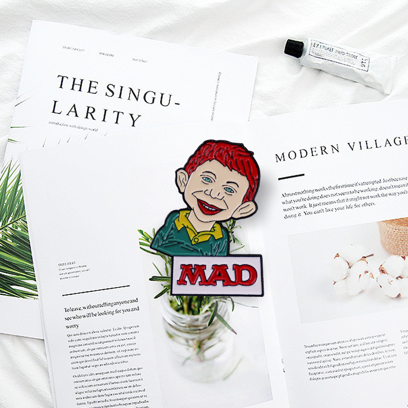 MAD Magazine Alfred E. Neuman  - огляд і ціна Vintage Collectible Pins