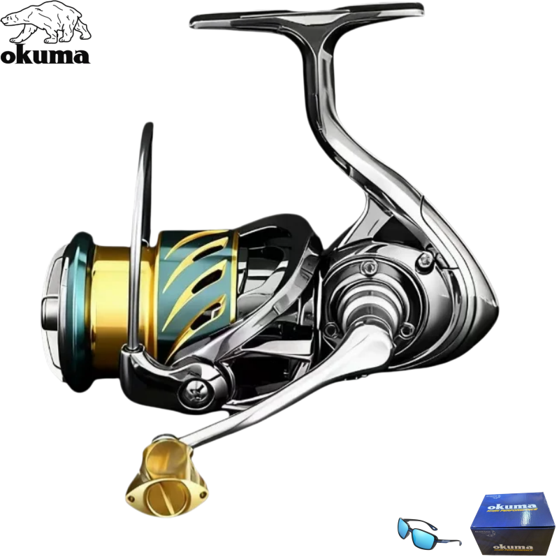 OKUMA 1000-7000 All-Metal Spin - огляд і ціна Developing Tank Reel