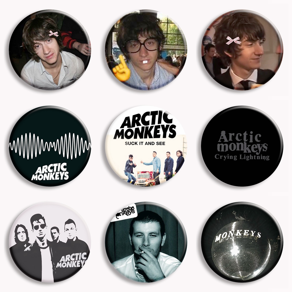 Vintage Arctic Monkeys Music B - огляд і ціна Vintage Collectible Pins
