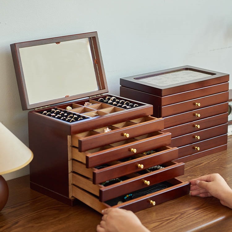 Custom Solid Wood Jewelry Box  - огляд і ціна Vintage Necklace