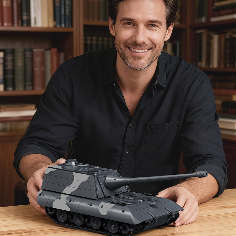 1836pcs MOC adult E-100 Tank D - огляд і ціна Vintage Collectible Toys