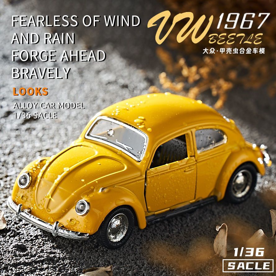 1:36 Beetle Classic Vintage Ca - огляд і ціна Vintage Collectible Hot Wheels