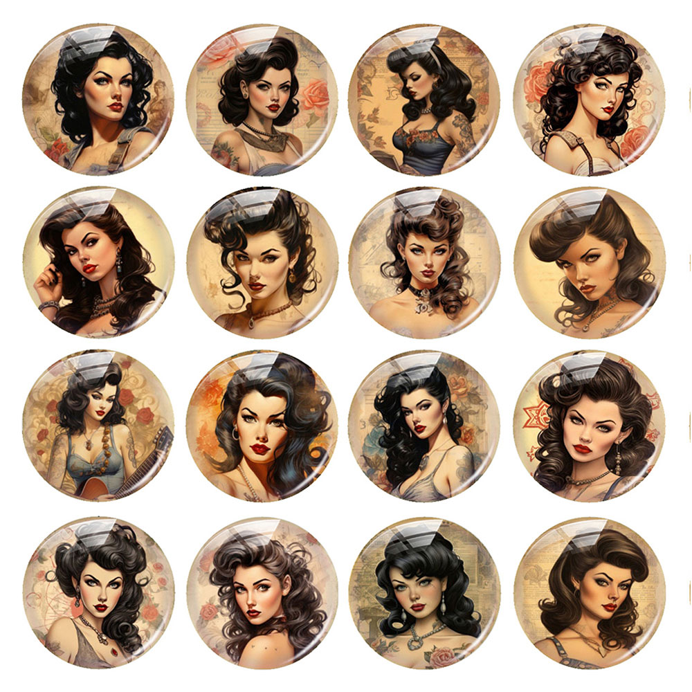 Random Mixed Round/Oval/Square - огляд і ціна Vintage Collectible Item