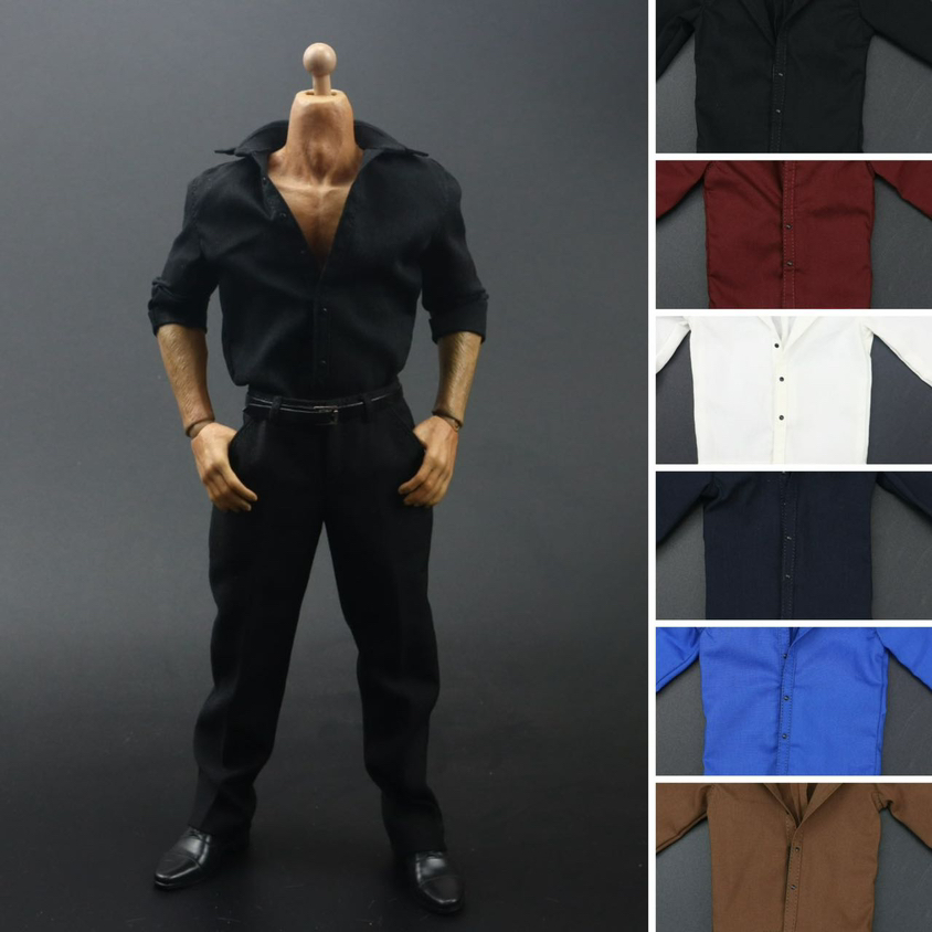 1/6 Soldier Solid Color Shirt  - огляд і ціна Vintage Collectible Dolls