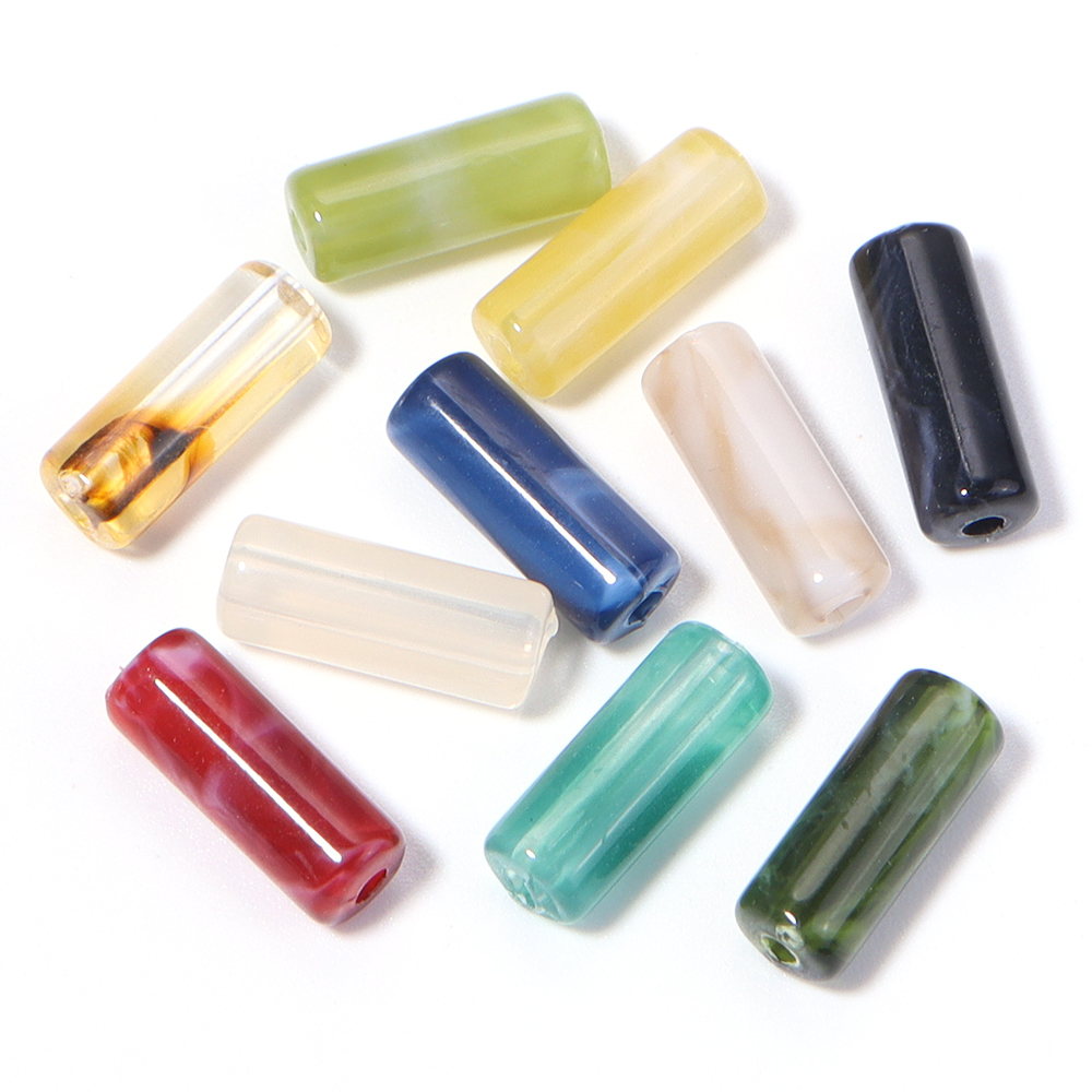 100pcs/lot Cylinder Acrylic Be - огляд і ціна Vintage Collectible Item