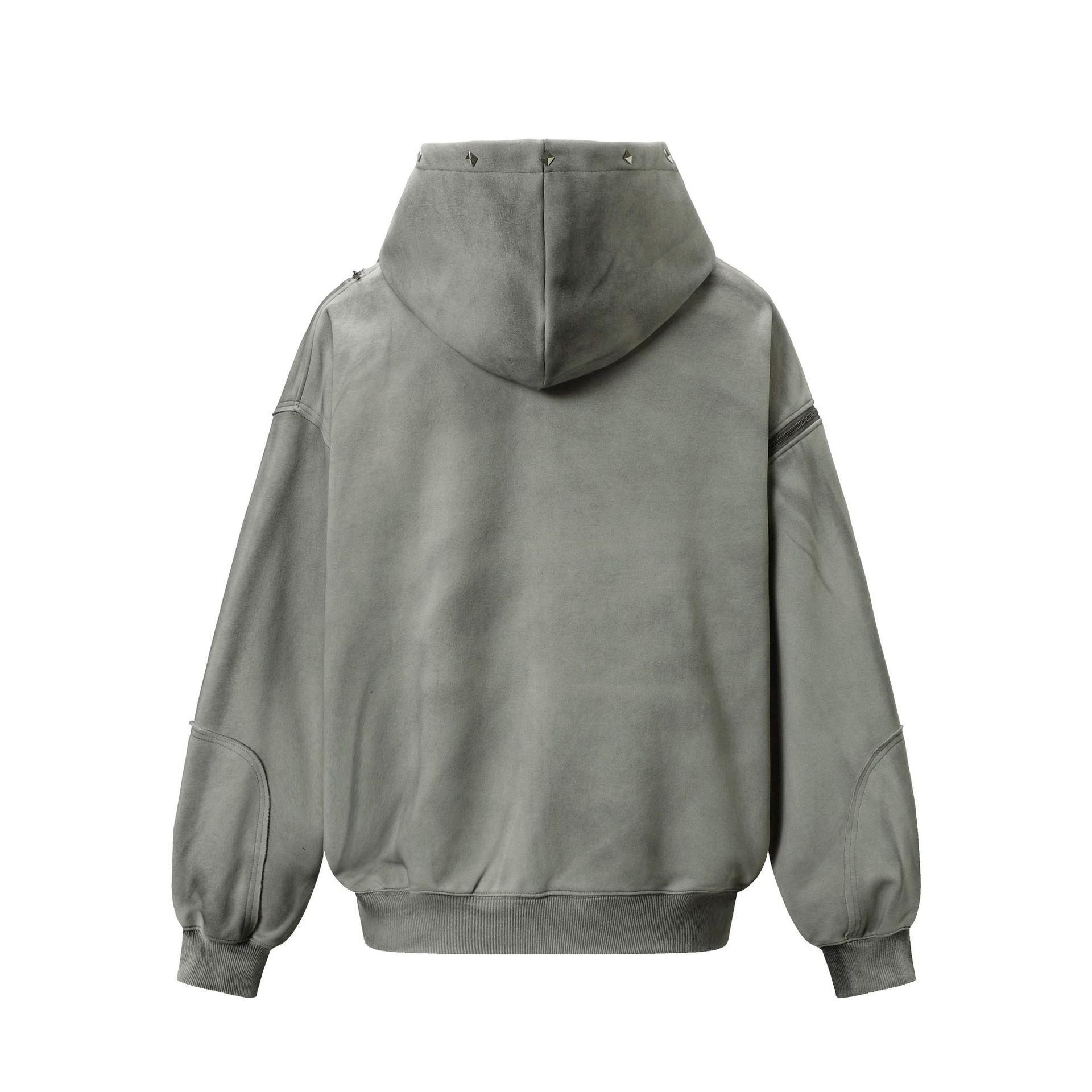 Men Vintage Hooded Jacket 2025 - огляд і ціна Vintage Zip Hoodie
