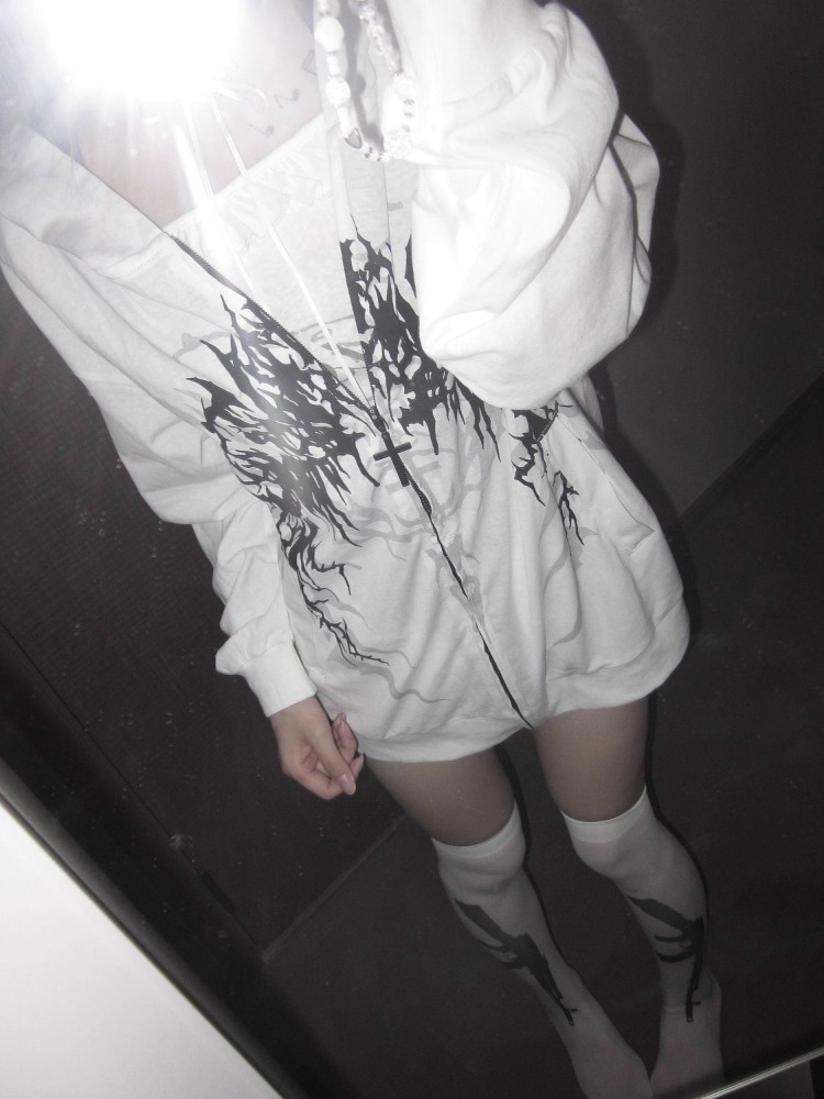 Subculture Y2k Japanese Hooded - огляд і ціна Vintage Zip Hoodie