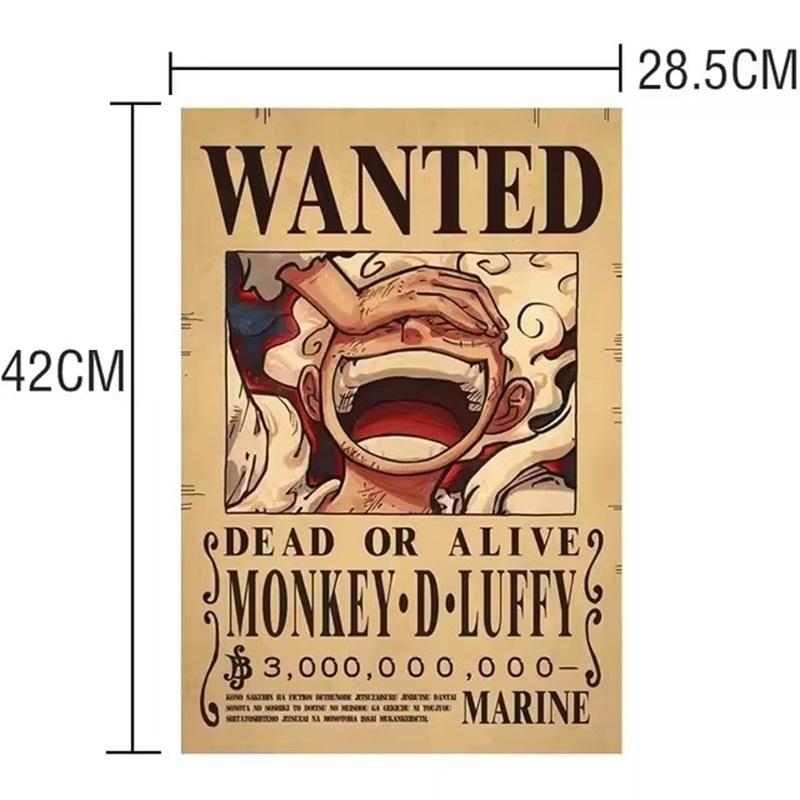 Anime One Piece Bounty Wanted  - огляд і ціна Vintage Collectible Items