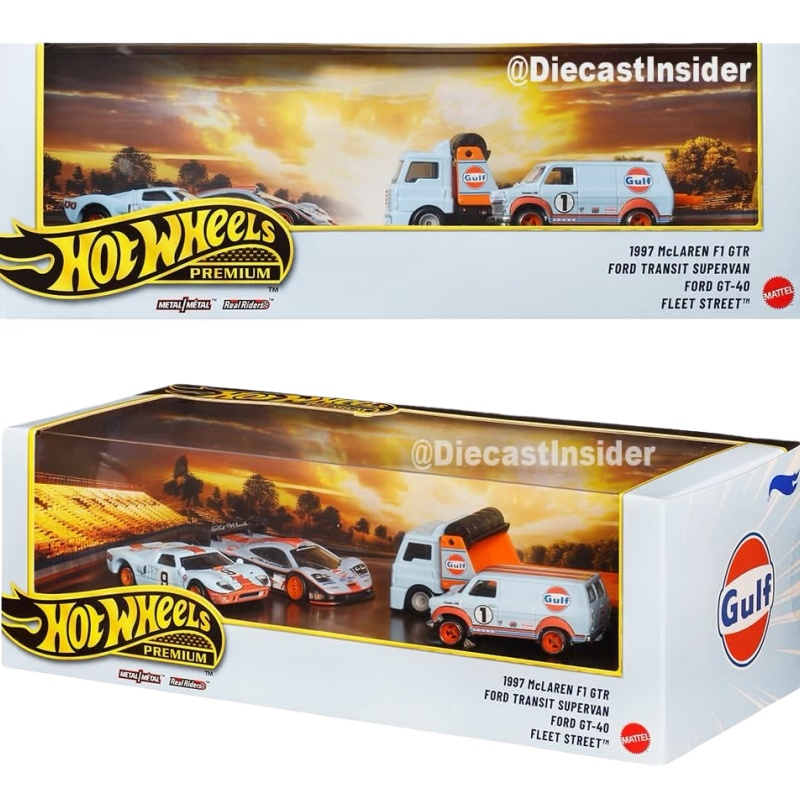 Hot Wheels Premium Gulf Oil Li - огляд і ціна Vintage Collectible Hot Wheels