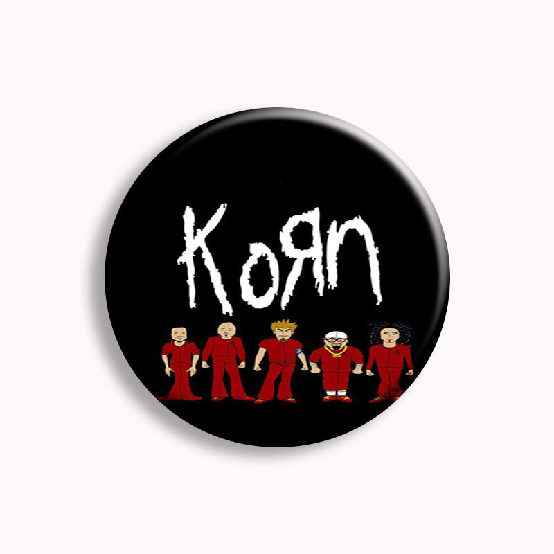 Hip Hop Korn Music Rock Band C - огляд і ціна Vintage Collectible Pins