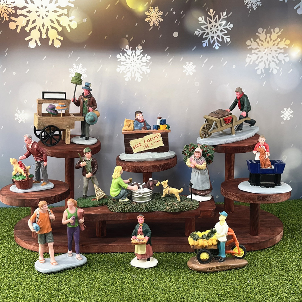 Vintage Christmas Village Figu - огляд і ціна Vintage Collectible Market
