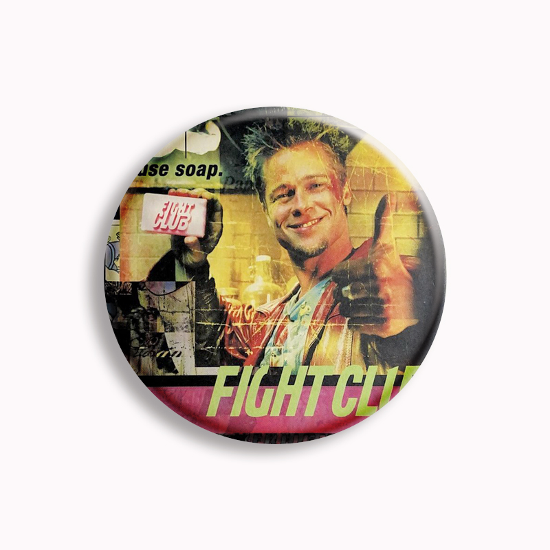 Retro Classic Movie Fight Club - огляд і ціна Vintage Collectible Pins