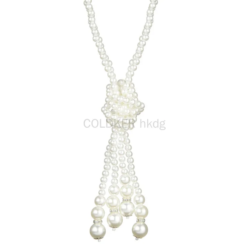 1920s Pearls Necklace Fashion  - огляд і ціна Vintage Necklace