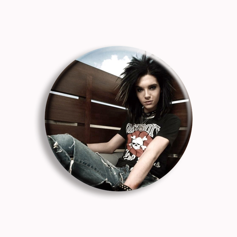 Rock Band Tokio Hotel Kaulitz  - огляд і ціна Vintage Collectible Pins