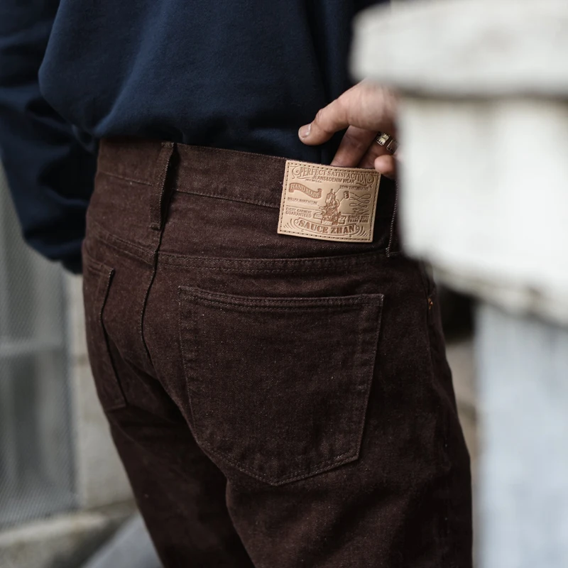 Saucezhan Men Jeans Brown Jean - огляд і ціна Levis Jeans 501
