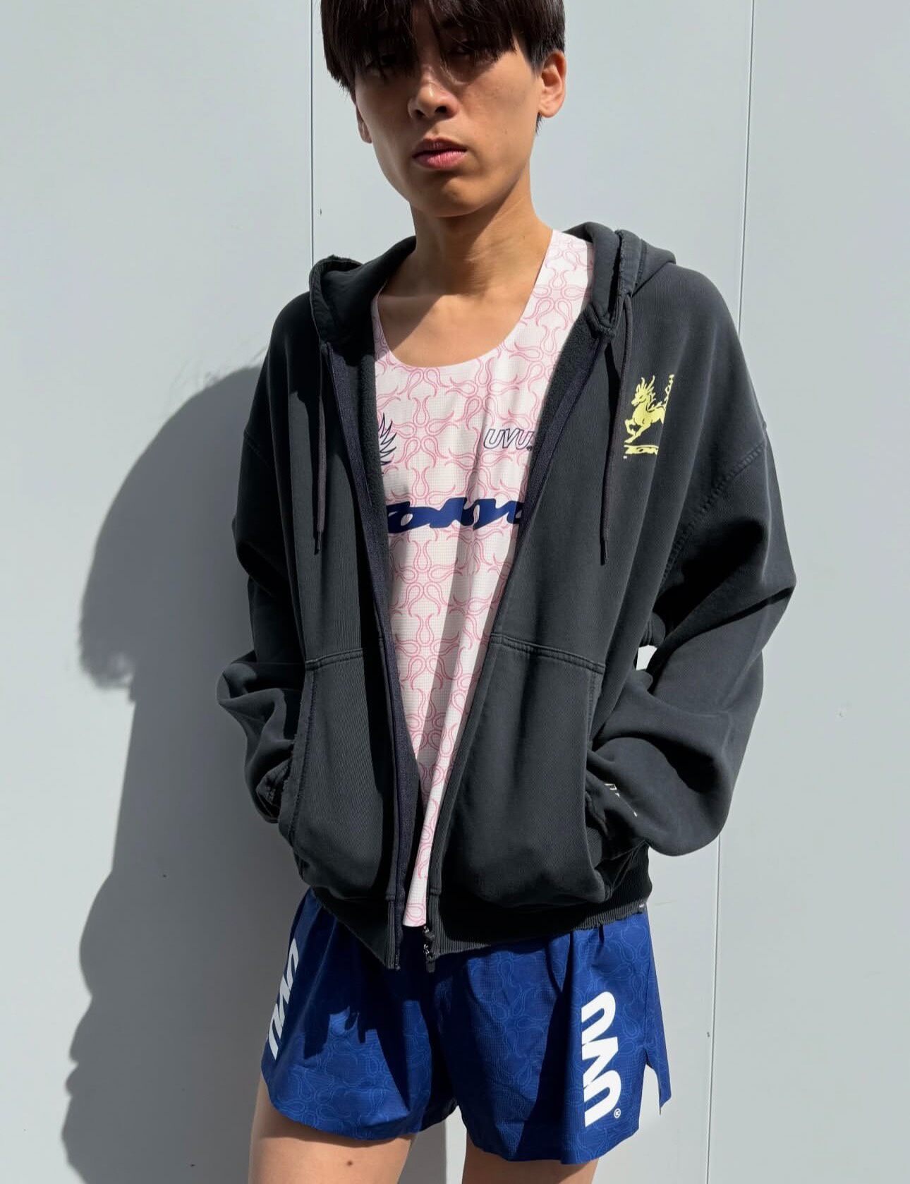 UVU TOKYO’26 Limited Washed Zi - огляд і ціна Vintage Zip Hoodie