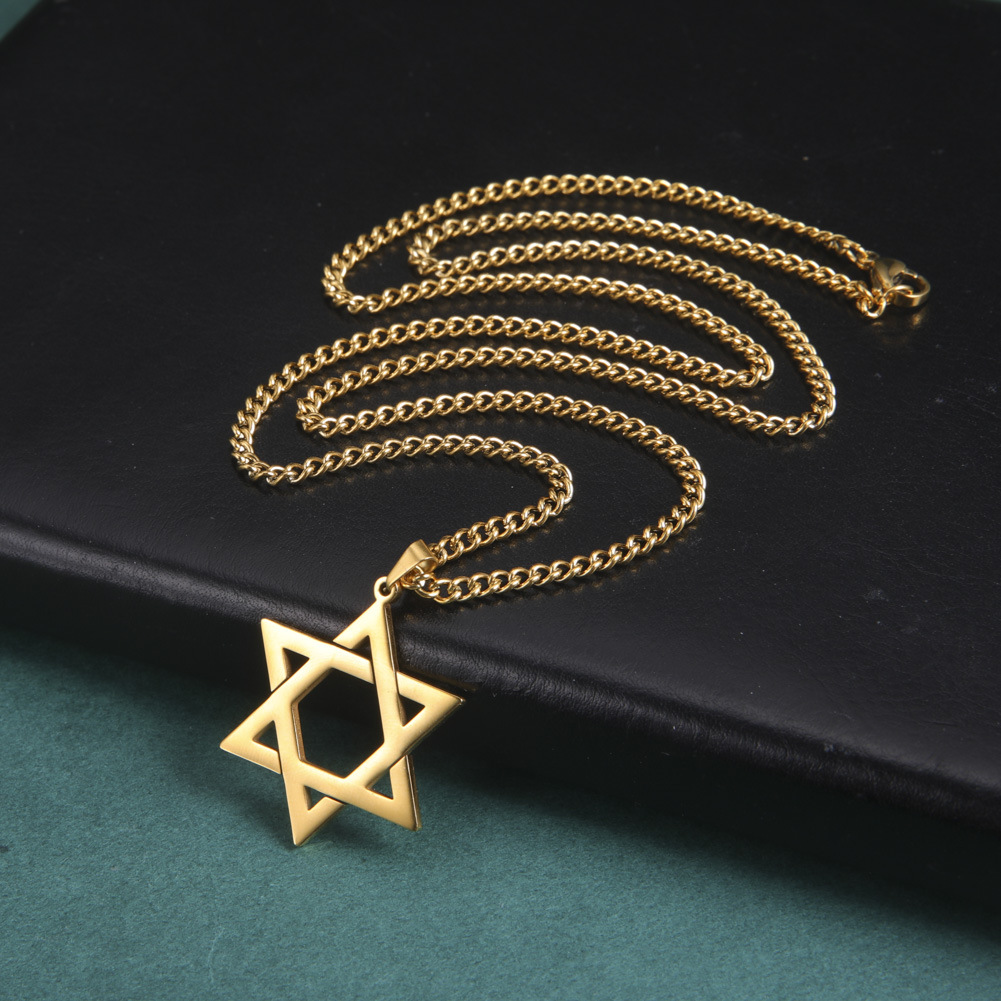 Stainless Steel Star of David  - огляд і ціна Vintage Necklace