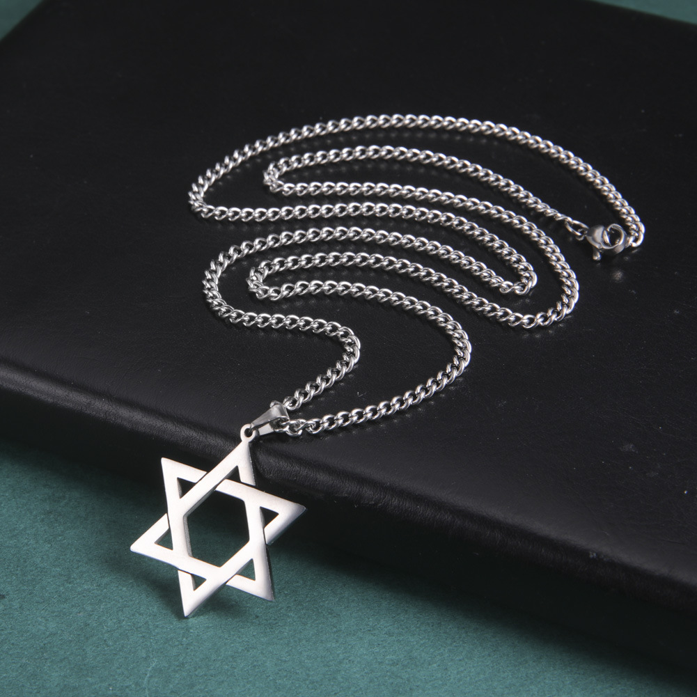 Stainless Steel Star of David  - огляд і ціна Vintage Necklace