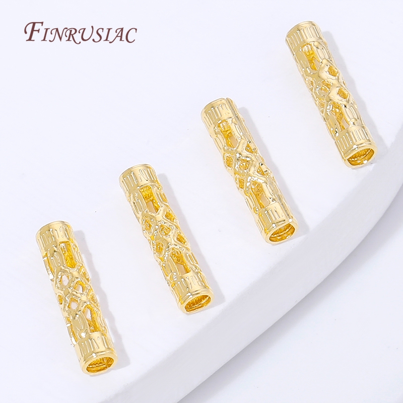 18K Gold Plated Long Tube Spac - огляд і ціна Vintage Necklace