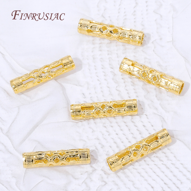 18K Gold Plated Long Tube Spac - огляд і ціна Vintage Necklace