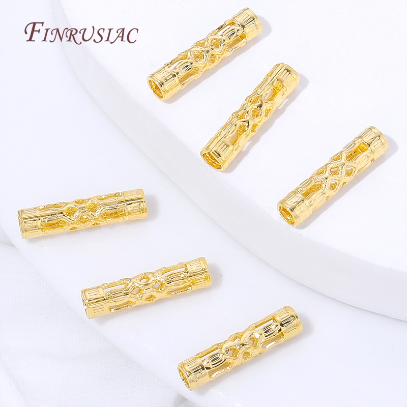 18K Gold Plated Long Tube Spac - огляд і ціна Vintage Necklace