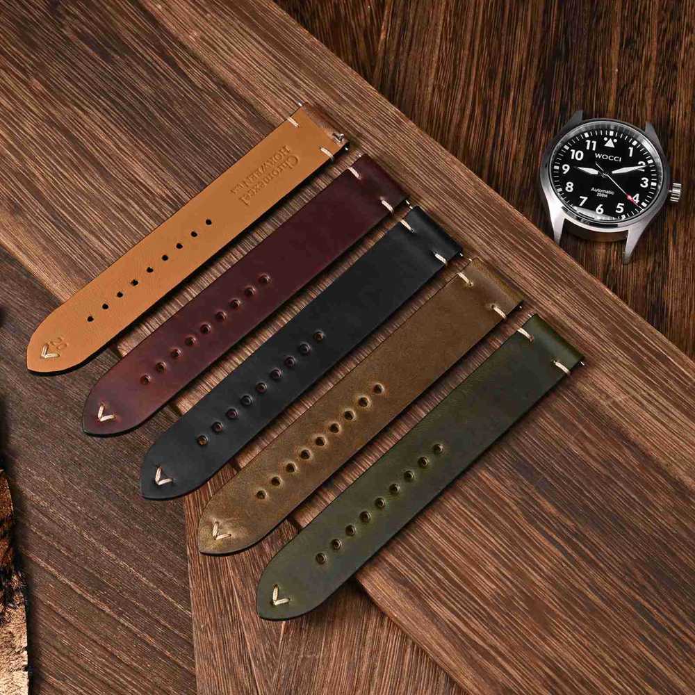 WOCCI Oil Wax Leather Watch St - огляд і ціна Vintage Collectible Pins