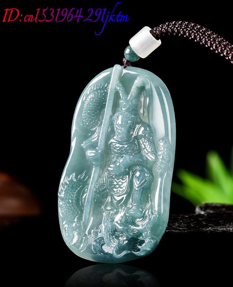 Burmese Jadeite Monkey King Pe - огляд і ціна Vintage Necklace